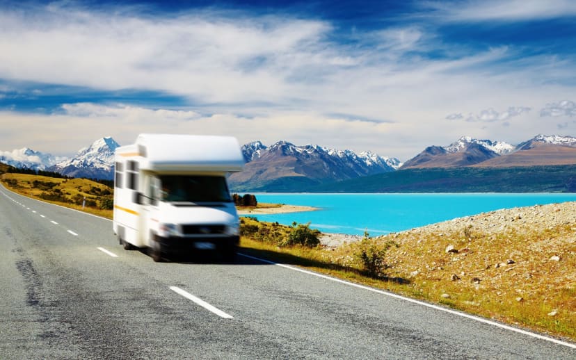 One-way campervan rental across New Zealand
