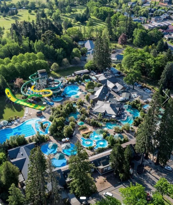 Hanmer Springs alpine forest and hot pools, New Zealand — Campervanz Rentals
